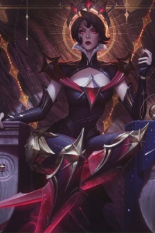 Thumbnail of the original painting design of Camille in the League of Legends Tarot Card Series