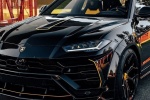 Lamborghini Urus black cool mobile wallpaper