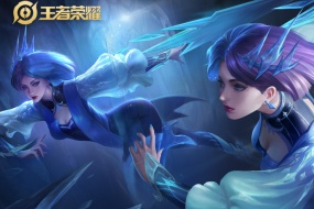 King of Glory Mirror Ice Blade Fantasy HD Desktop Wallpaper