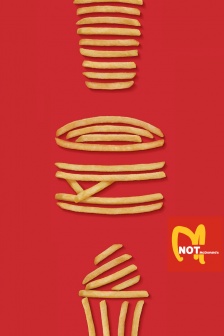 麦当劳恶搞版手机壁纸