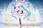 2021年6月初音未來桌麵日曆壁紙