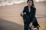 Zhou Dongyu's sexy photos at GQ character festival