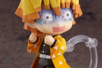 Demon Slayer: Kimetsu no Yaiba Zenitsu Nendoroid display with multiple pictures
