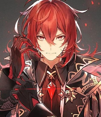 HD original god Diluc avatar picture