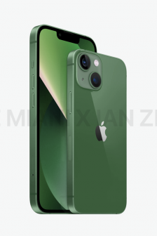 iphone13 dark green picture through