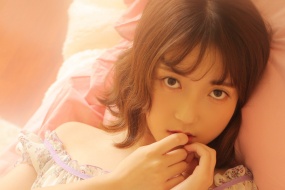 Enchanting beauty charming temptation photo HD wallpaper