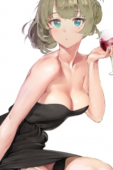 性感動漫美女內衣寫真手機壁紙