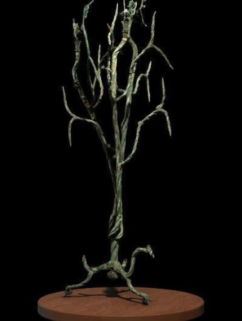 Sanxingdui Sacred Tree 3D Restoration Rendering