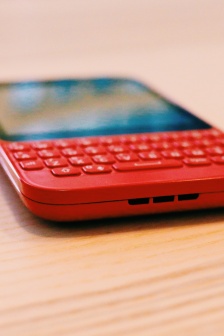 BlackBerry Q5 real machine picture