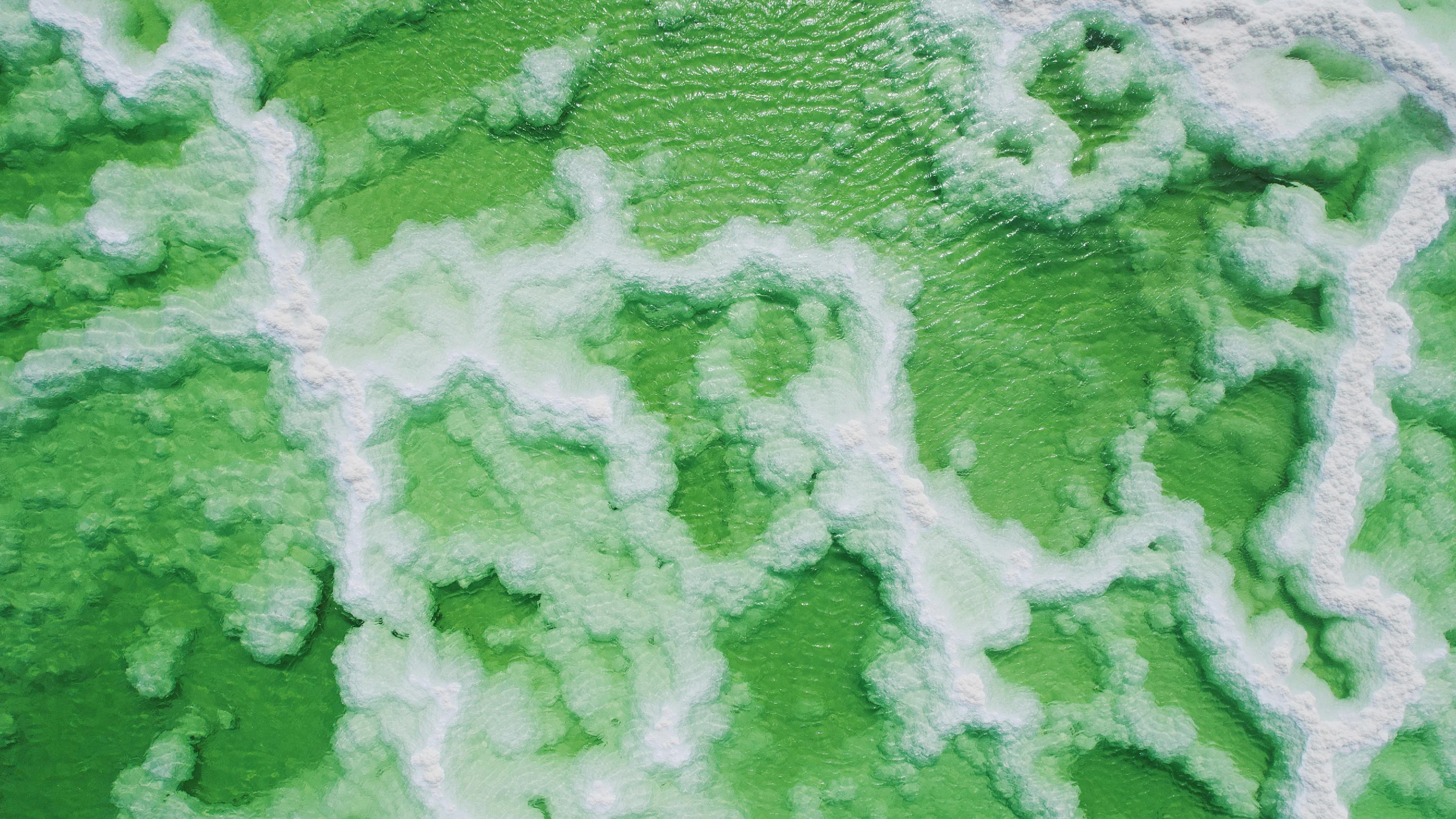 绝美的察尔汗盐湖风光美景壁纸