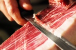 Spanish ham picture material HD wallpaper