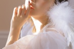 Photo pictures of charming and sexy beauties in white wedding dresses