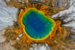 Yellowstone National Park Grand Prismatic Hot Springs Picture Desktop Wallpaper