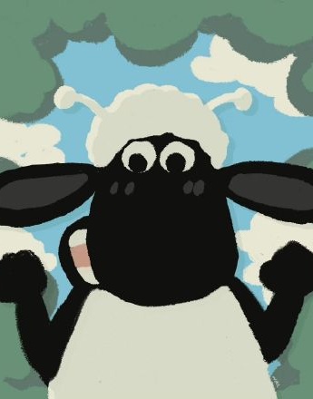 小羊肖恩可爱头像