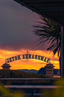 Sunset full screen mobile wallpaper