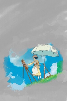 宮崎駿動漫插畫手機壁紙