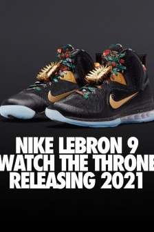 耐克LeBron9王座款局部细节图