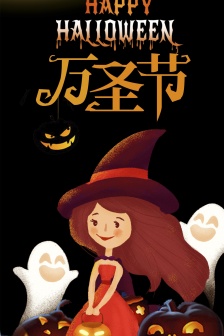 Halloween cartoon anime pictures mobile wallpaper
