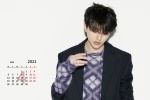 April 2021 handsome star Cai Xukun calendar wallpaper