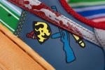 Partial details of the Nike Air Force 1 Chucky model
