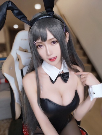 黑絲兔女郎美女火辣性感寫真