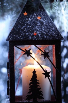 Christmas candle pictures HD mobile wallpaper