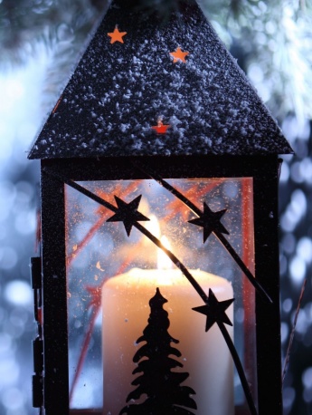 圣诞蜡烛图片高清手机壁纸