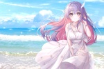 Anime beauty cute girl pictures desktop wallpaper