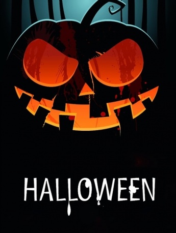 万圣节恐怖南瓜灯高清手机壁纸