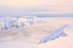 Steep mountain peaks snow pictures desktop wallpaper