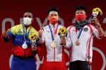 Shi Zhiyong wins gold in men's 73kg weightlifting class