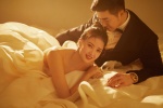 Women's volleyball team Zhang Changning's sweet wedding photos