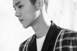 鹿晗黑白质感写真大片高清手机壁纸