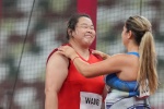 Wang Zheng women's hammer throw silver medal