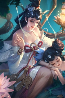 Glory of the King Da Qiao mobile wallpaper