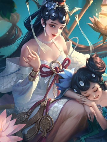 Glory of the King Da Qiao mobile wallpaper