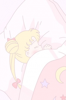 浅粉色少女系手机壁纸