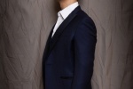 William Chan handsome photo of gentleman in dark blue suit