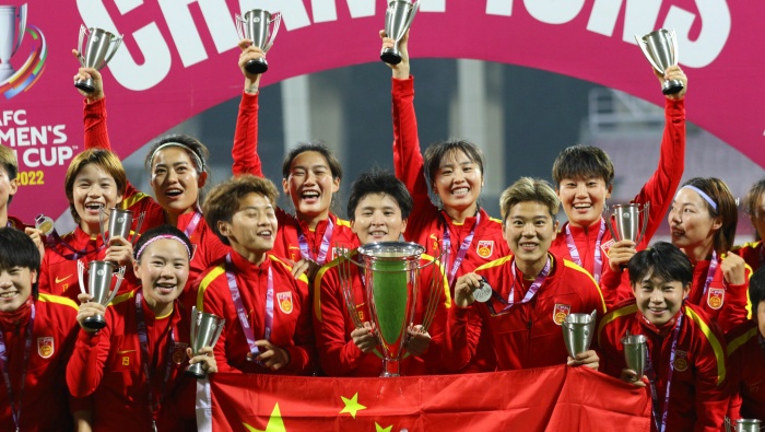 Chinese Women's Football Asian Cup Awards Ceremony HD Wallpaper