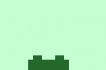 Pixel style cartoon avatar mobile wallpaper