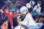 Anime Gintama creative mobile wallpaper