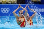 Beautiful and clear pictures of Group 2 of the East Olympic synchronized swimming semi-finals rematch