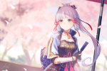 Genshin Kamisato Ayaka anime cartoon HD computer wallpaper
