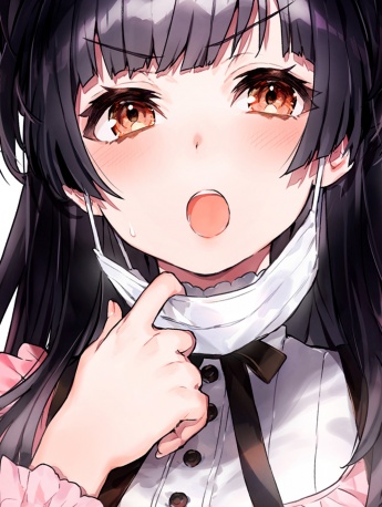 極致色彩創意動漫美女手機壁紙