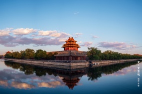 Forbidden City Corner Tower Morning Desktop HD Wallpaper