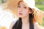 Fresh summer straw hat beauty wallpaper picture