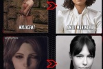 Comparison photos of voice actors of Elden Ring