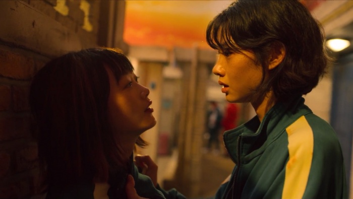 Squid game double heroine ultra clear computer wallpaper