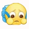 小黄脸背书包（难过）
