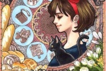 Illustrations in the style of Hayao Miyazaki's animated character Mucha